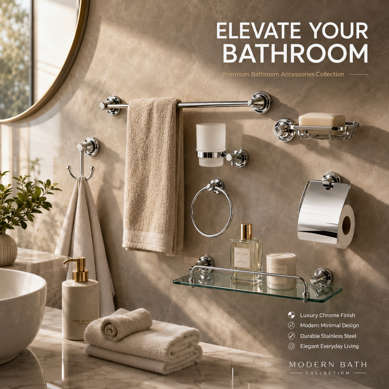 Bathroom accessories
